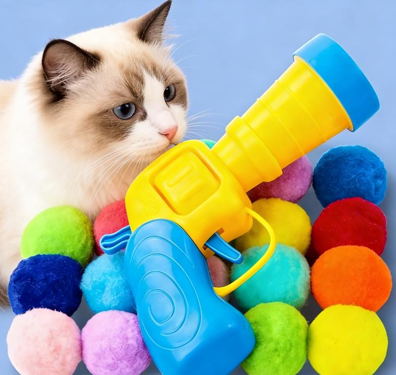 Automatic Cat Toy with Speedy Tail: Smart Chase Ball for Indoor Cats & Kittens - Durable Interactive Play