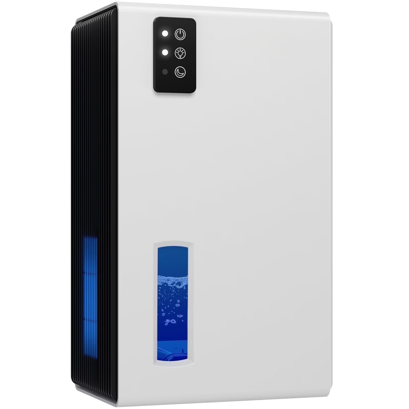 Dehumidifier for Home, 95 OZ Water Tank, (1000 sq.ft) Dehumidifiers for Bathroom Bedroom Basement with Auto Shut Off,7 Colors LED Light